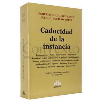 Caducidad de la instancia