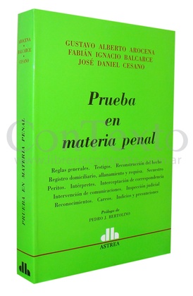 Prueba en materia penal