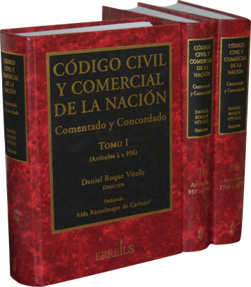 Código Civil y Comercial 2015 Comentado y concordado 3 Tomos rust