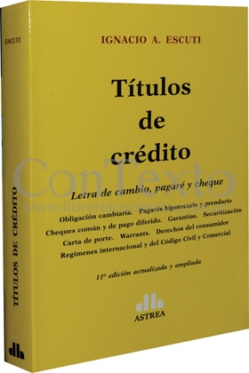 Títulos de crédito 11va edición