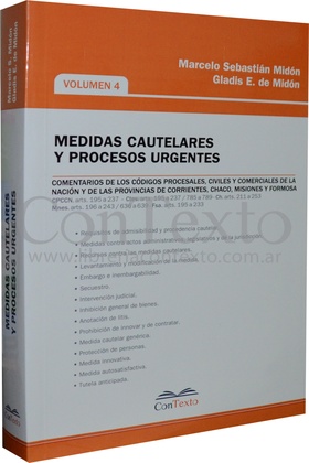 Medidas Cautelares y Procesos Urgentes.