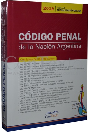 Código Penal de la Nación Argentina 2019