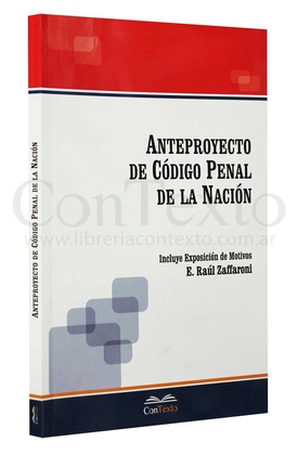 Anteproyecto de Código Penal de la Nación